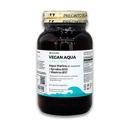 Amar81 Vegan aqua tiredness and spirulina fatigue 60 vegetable capsules on Productcaster.