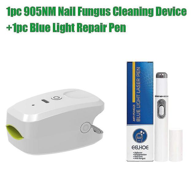 Mike 905nm Laser Feet, Therapeutic Whitening, Instruct For Nails, Painless, Elimination Of Nail Fungi, Infection 1Set with 1Pen A on Productcaster.