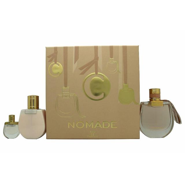 Chloé Nomade Gift Set 75ml edp + 5ml edp + 100ml Body Lotion 180ml on Productcaster.