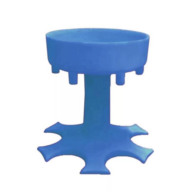 Naievear Distributeur de grenaille efficace en plastique contrôlable empêchant les déversements 6 têtes Shot Verser Bar Fournitures Bleu on Productcaster.