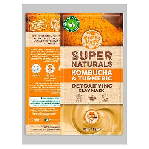 Earth Kiss Supernaturals Kombucha & Tumeric detoxikačná hlinená maska, 0,35 Oz (balenie po 1) on Productcaster.