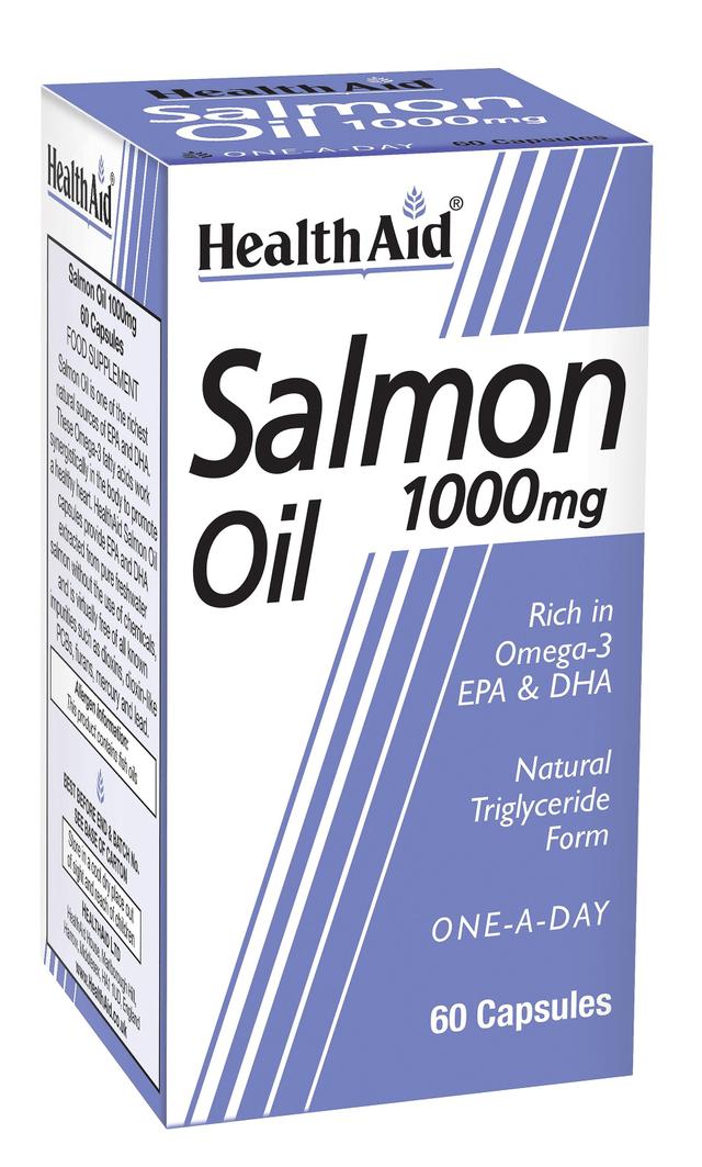 Health aid salmon oil 1000mg 60's on Productcaster.