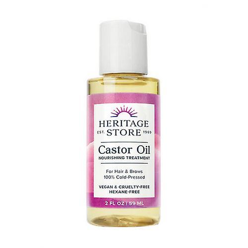 Heritage Store Olio di ricino, 2 Oz (Confezione da 4) on Productcaster.