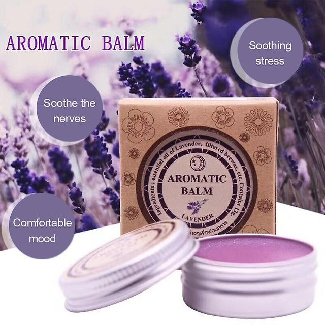 3x Lavendel Sömnlös Kräm Lugna Humör Aromatisk Balm Förbättra Sömnlöshet Slappna av Ångest Kräm Lindra Stress Kräm Hälsovård on Productcaster.