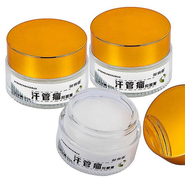 1/2/3pcs Augen Syringoma Antibakterielle Creme Fett Granulat entfernen Glatte Augenhaut Entlastung Schweißkanal Granulat Hautreparatur Creme 3pcs o... on Productcaster.