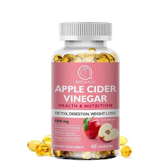 Tib Apple Cider Vinegar Capsule For Men And Women Weights Controls Inhibiting Fat Growth Burning Fat Detox Gym Fat Burner Tib 60pcs on Productcaster.