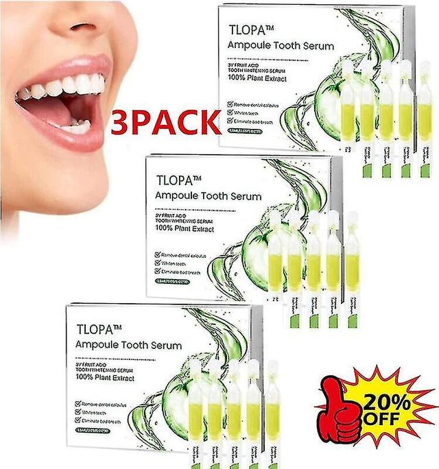 3pack Tlopa Ampoule Toothpaste, Ampoule Tooth Serum, Ampoule Essence Toothpaste on Productcaster.