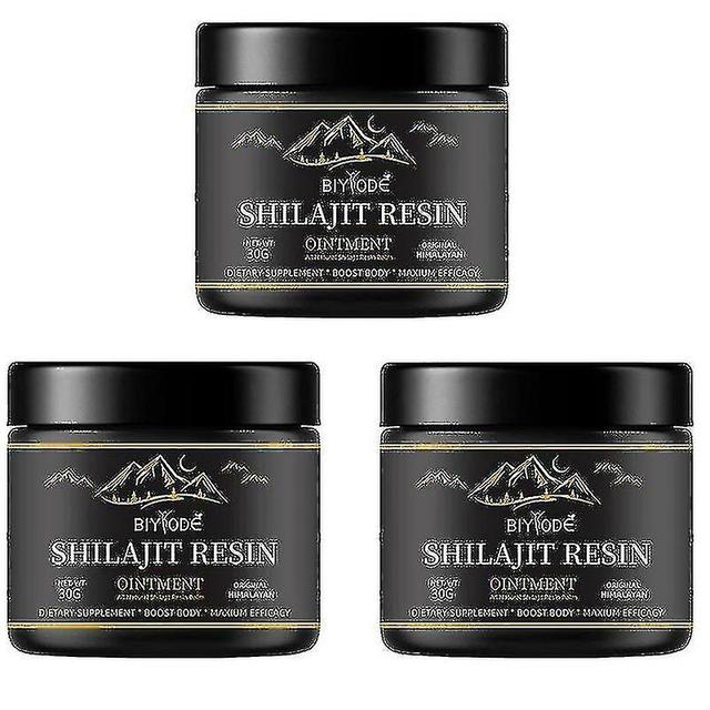 Tanyun 3pcs Pure 100% Himalayan Shilajit, Soft Resin, Organic, Extremely Potent, Fulvic Acid on Productcaster.