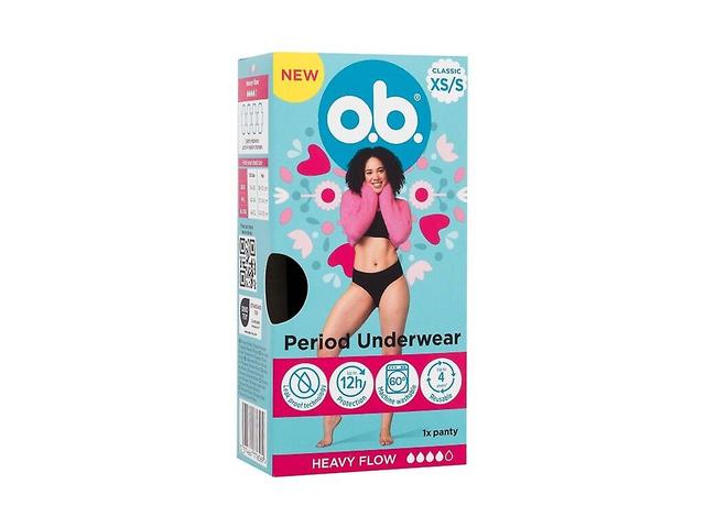 O.B. - Period Underwear XS/S - For Women, 1 pc on Productcaster.