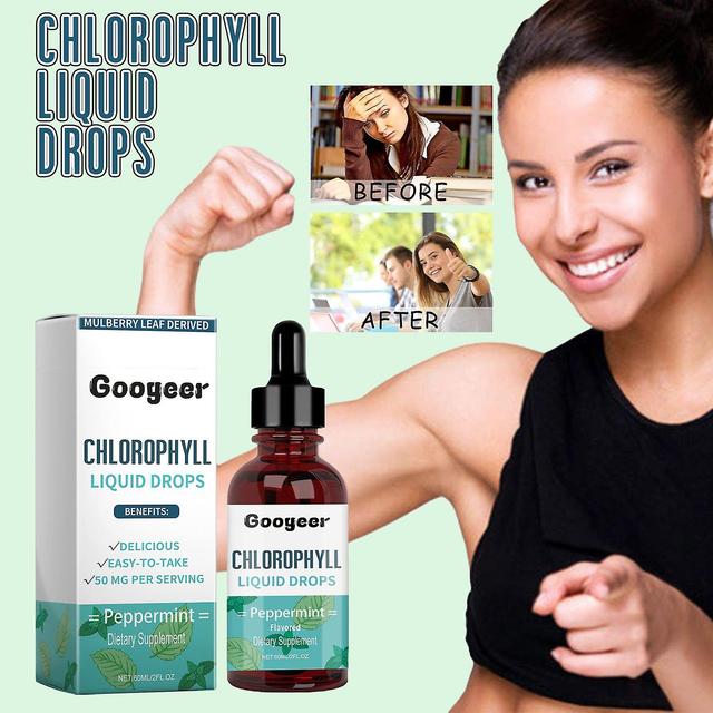 Chlorophyll Liquid Drops, Improve The Bad Breath Odor Beautiful Body Shape Body Improve The Body Ene on Productcaster.