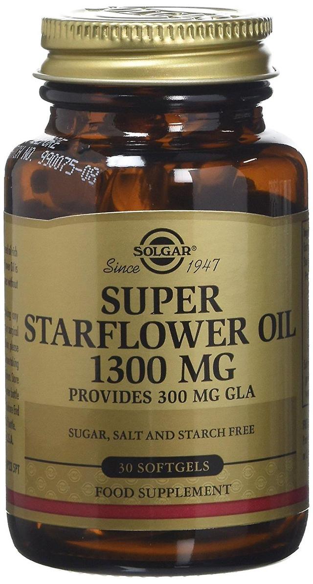 Solgar Super Starflower Oil 1300mg kapsler, 30 on Productcaster.