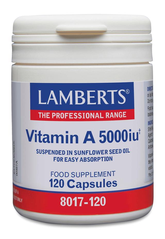 Lamberts vitamin a 5000iu 120-talet on Productcaster.