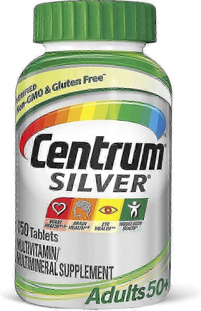 Centrum Silver dospelí 50 + multivitamín, tablety, 150 EA on Productcaster.