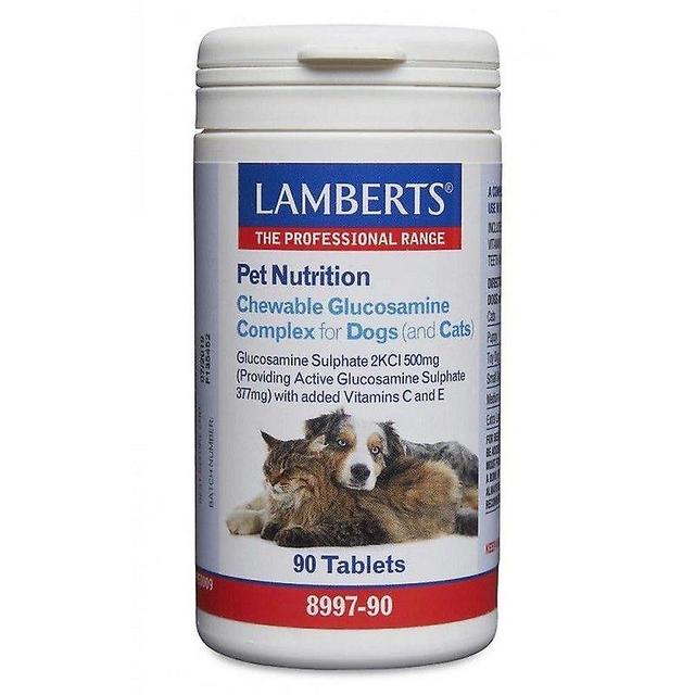 Lamberts Chewable Glucosamine Complex for Dogs & Cats Tabs 90 (8997-90) on Productcaster.