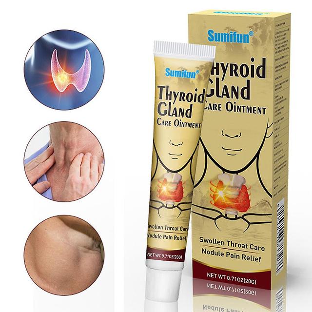 Bestener 20g Thyroid Support Health Care Cream Energy Focus Formula Neck Muscle Swelling Pain Relief Nursing Ointment For Adult 1/2pcs 1Pc on Productcaster.