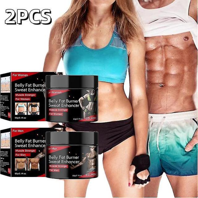 120g Muscle Cream Natural Tighten Portable Belly Fat Burner Sweat Enhancer Men on Productcaster.