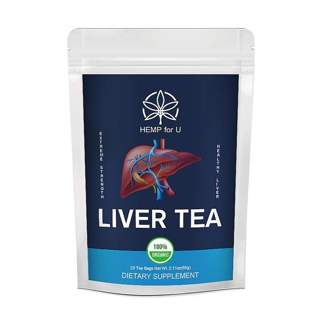 Visgaler Hemp For U Milk Thistle Tea Protect Liver Drink Improve Liver Function Detox Improve Bad Breath & Sore Throat Beauty Health 20days on Productcaster.