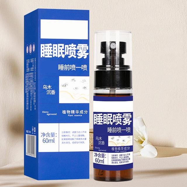 Wtowin Niebla para dormir Wu Mu Chen Xiang - Spray para dormir de madera de agar de ébano, Niebla para dormir de relajación profunda, Spray para ay... on Productcaster.