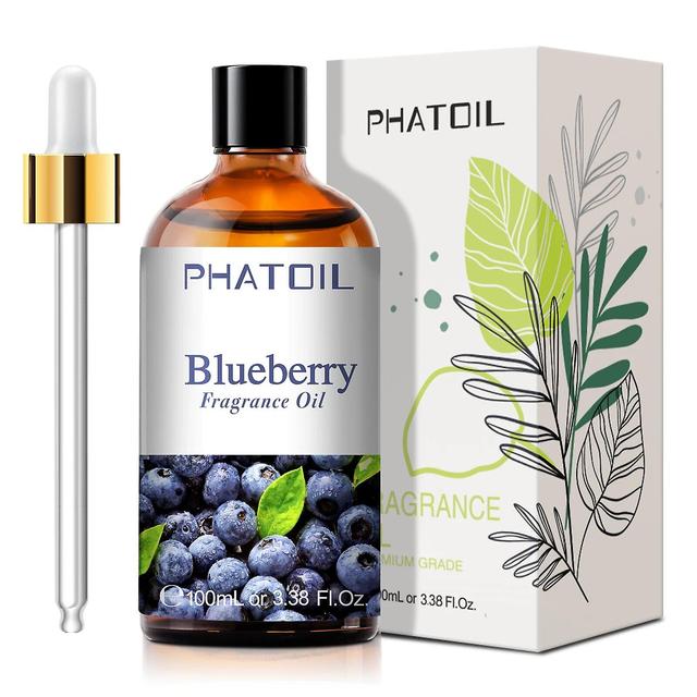 Phatoil 100ml Blueberry Huiles Parfum Noix de Coco Vanille Vert Pomme Mangue Canneberge Fraise Raisin Goyave Cerise Huiles Essentielles on Productcaster.