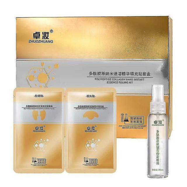 Zhuozhuang Taro Spiro Peptide Deer Collagen Nano Instant Essence Filler Patch Clearance Promotion on Productcaster.