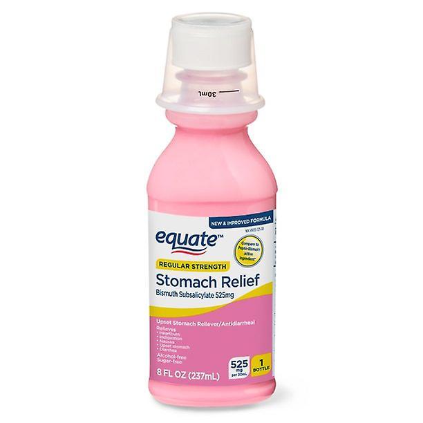 Equate upset stomach relief bismuth liquid, 8 oz on Productcaster.