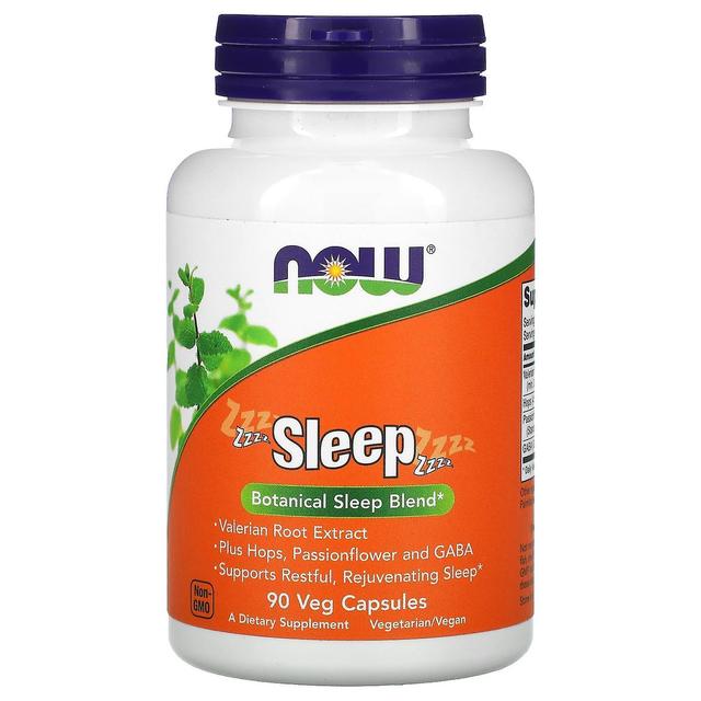 NOW Foods, Sleep, Botanical Sleep Blend, 90 Veg Capsules on Productcaster.