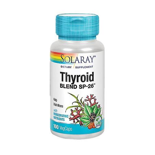 Solaray Thyroid Blend SP-26, 100 caps (paquet de 4) on Productcaster.