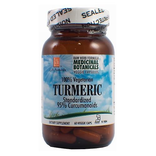 LA Naturals L. A. Naturals Cúrcuma Fórmula Cruda, 60 Cápsulas Vegetales (Pack de 1) on Productcaster.
