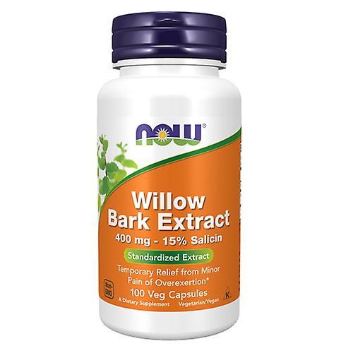 Now Foods White Willow Bark,400 mg,100 Caps (Pack of 3) on Productcaster.