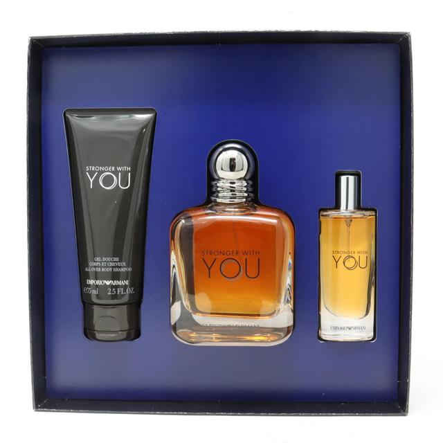 Giorgio Armani Strong With You Eau De Toilette 3-Pc Set / New With Box on Productcaster.