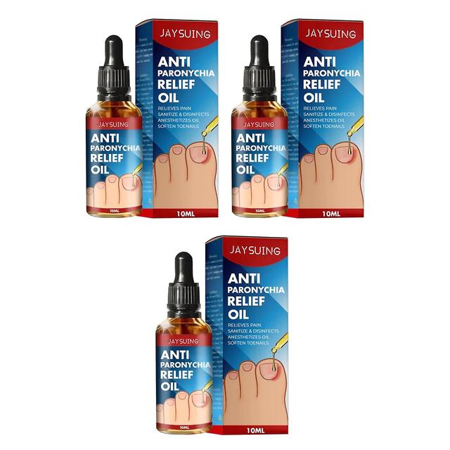 10ml Nail-Grooves Relief Oil Professional Nail Strengthening Treat Liquid for Daily Use 3pcs on Productcaster.