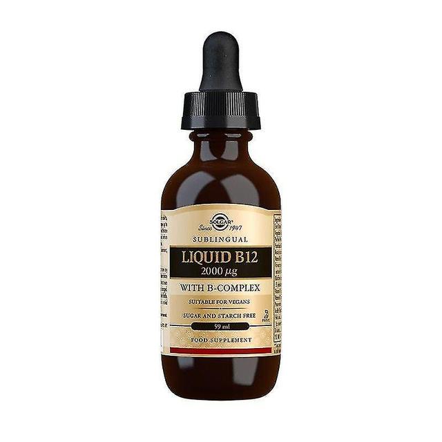 Solgar Sublingual Liquid B12 2000ug With B-complex 59ml (12536361) on Productcaster.