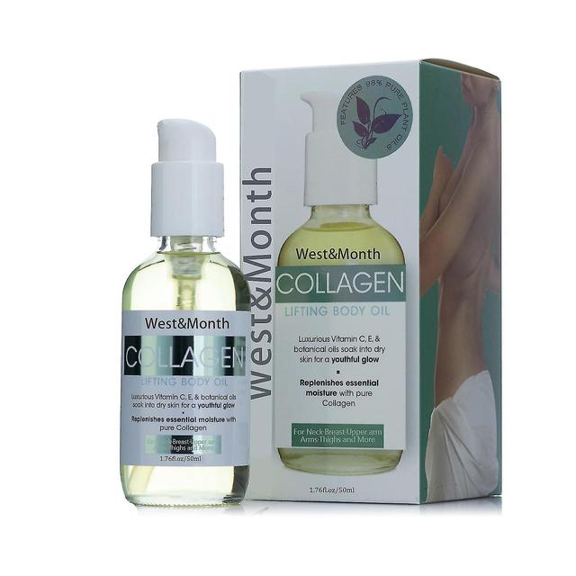 50ml Collagen Enhances Body Oil - Natural Anti-aging Formula on Productcaster.