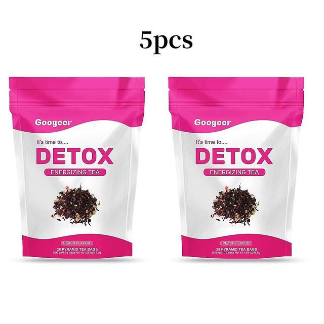 2-5bags Detox Tea All Natural Supports Healthy Weight Fit Reduce Bloating Help Body on Productcaster.