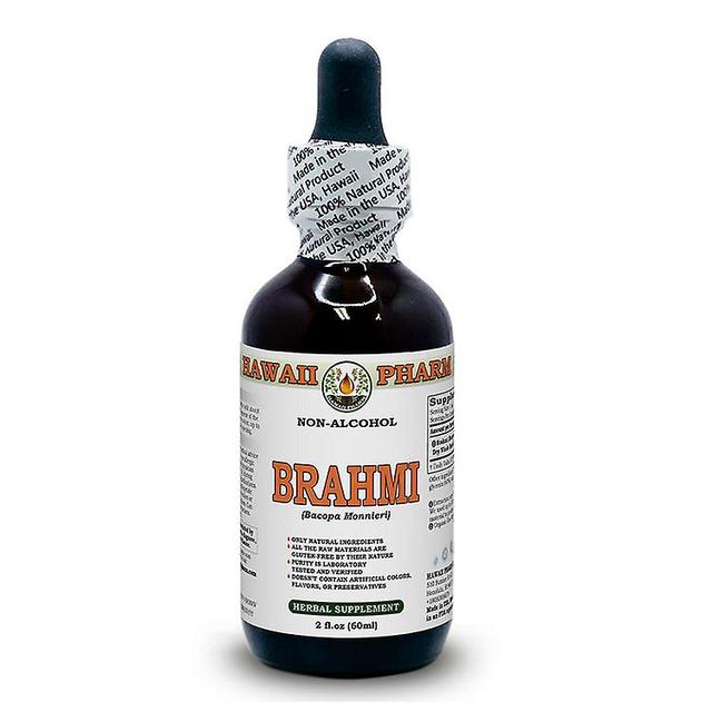 Hawaii Pharm Brahmi (bacopa monnieri) liquid extract herbal supplement 60 ml on Productcaster.