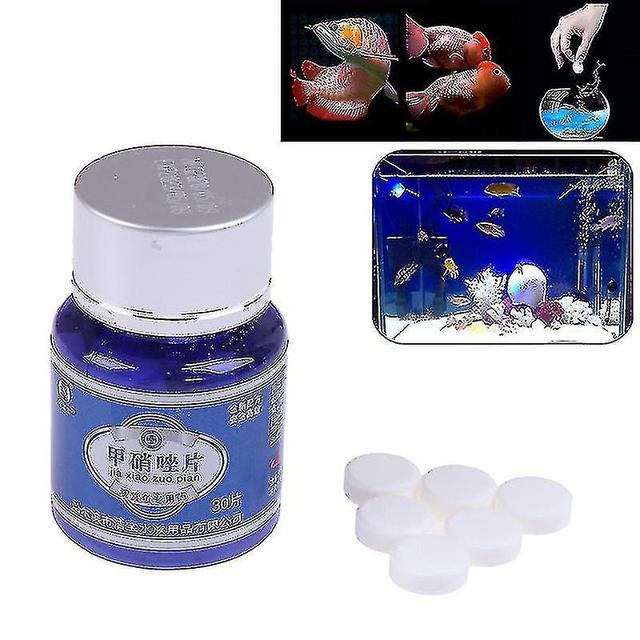 Vis Fungicide 30 Tablet Metronidazol Geneeskunde Aquarium Anti Parasite Bacteriële on Productcaster.