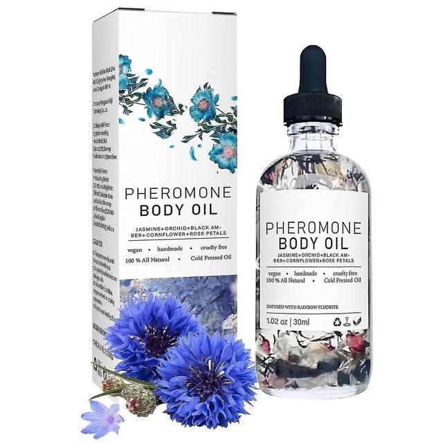 Feromone Body Olje, Body Olje, Pheromone Body Oil Parfyme For kvinner, Phero Parfyme For kvinner å tiltrekke menns parfyme Jasmine Orchid 1pcs on Productcaster.