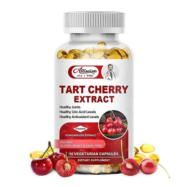 Tart Cherry Capsules with Bilberry Fruit Premium Uric Acid Cleanse for Joint Support & Muscle Recovery Balanced UricTIB TIB . 30pcs on Productcaster.