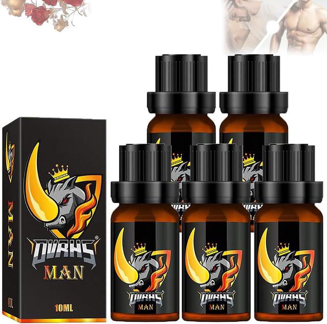 Zjrui Men Essential Oil, 10ml Enlarge Essential Oil For Men, Energy Massage Essential Oil For Men, Boost Strength For Men 4pcs on Productcaster.