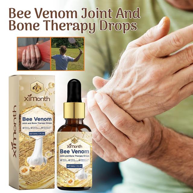 Zjrui Bee Venom Joint and Bone Therapy Drops Australian Honey Bee Venom Pain And Bone Healing Drops,New Zealand Bee Venom Cream For Arthriti 2 Pcs on Productcaster.