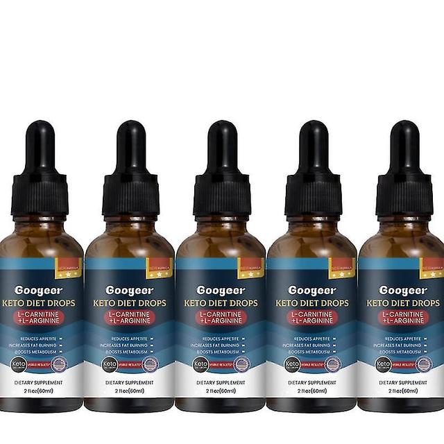 Body Sculpting Drops - Keto Lose Weight Drops Energy Boost Slimming Appetite Suppressant Diet Dropsyy.11 5pcs on Productcaster.