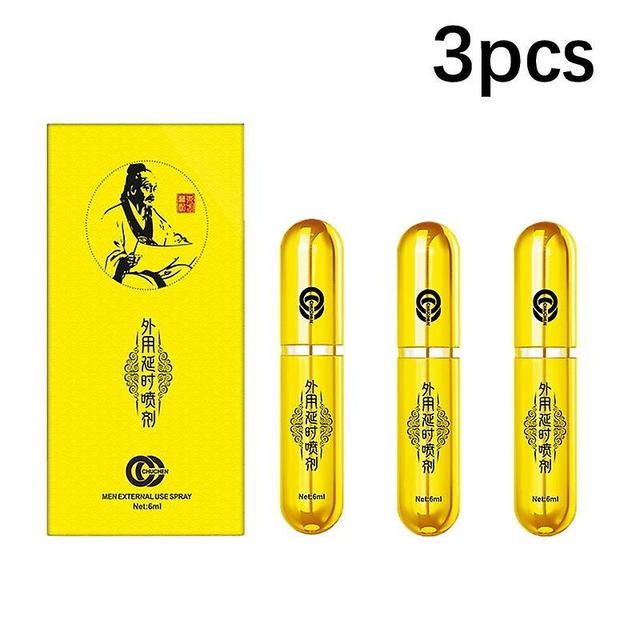 Chuchen Delay Spray Dr. Bian Ques Version Delay Oil Health Products for Men 6ml (3 pieces) on Productcaster.