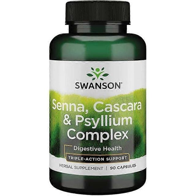 Swanson Senna Cascara & Psyllium Complex Kapsler 90 on Productcaster.