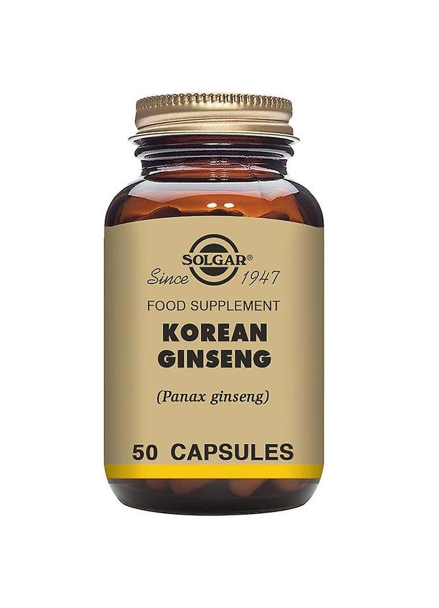 Solgar korean ginseng 50's on Productcaster.