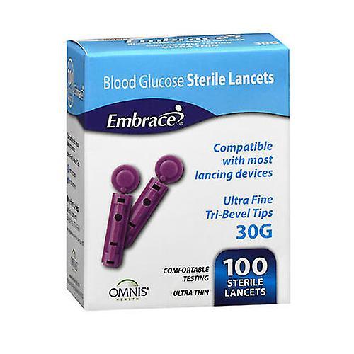 Embrace 30G Lancets Ultra Thin, 100 UNIT (Pack of 1) on Productcaster.