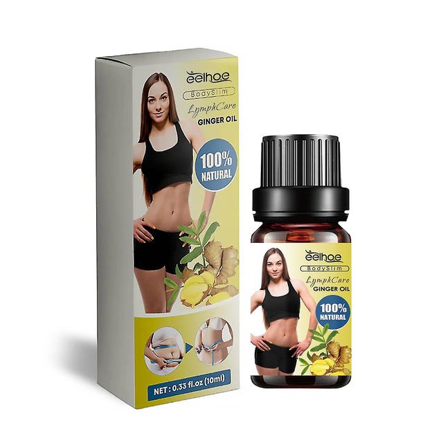 Lequeen Zenzero pancia modellamento olio essenziale bruciare i grassi perdere olio essenziale per femmina maschio modellare la vita on Productcaster.