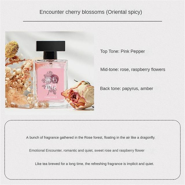 Blue Citrus Story Women's Perfume Floral And Fruity Fragrance Lasting Encounter cherry blossoms on Productcaster.