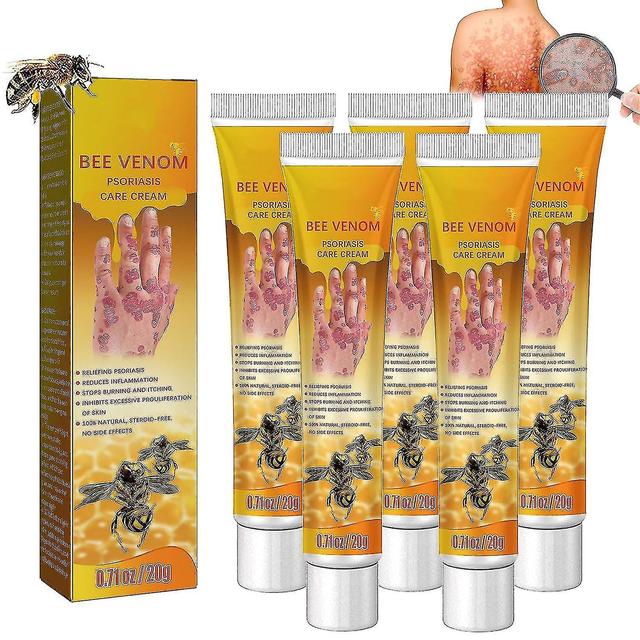 Szlld 5pcs New Zealand Bee Venom Professional Care Gel, New Zealand Bee Venom Joint Relief Gel, Cream Gel For Bone And Joint Care -aa148 on Productcaster.