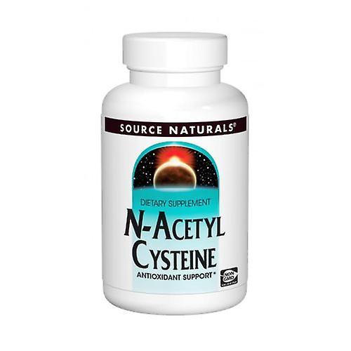 Source Naturals Fonte Naturals N-acetil cisteina, 600 MG, 60 compresse (confezione da 2) on Productcaster.