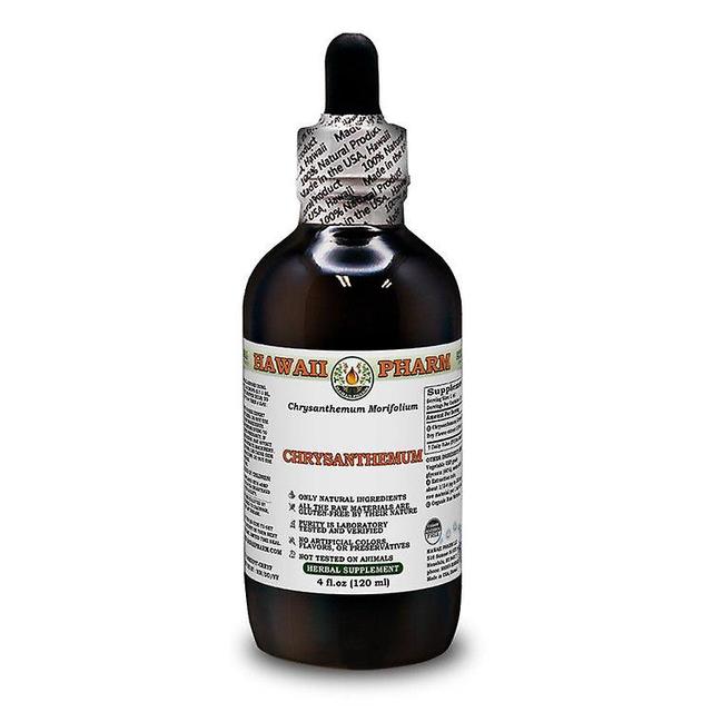 Hawaii Pharm Chrysanthemum (chrysanthemum x morifolium) liquid extract herbal supplement 120ml on Productcaster.